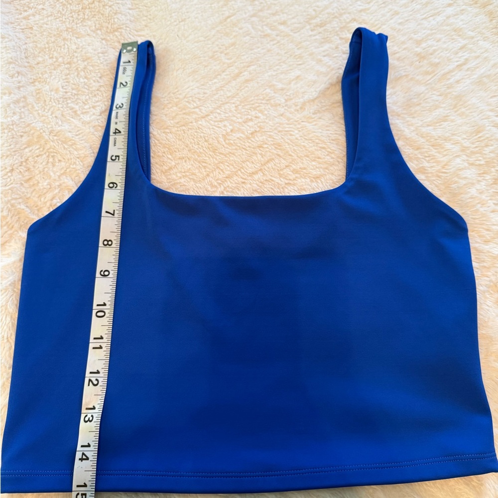 Express Royal Blue Women's Crop Top - Picture 4 of 6